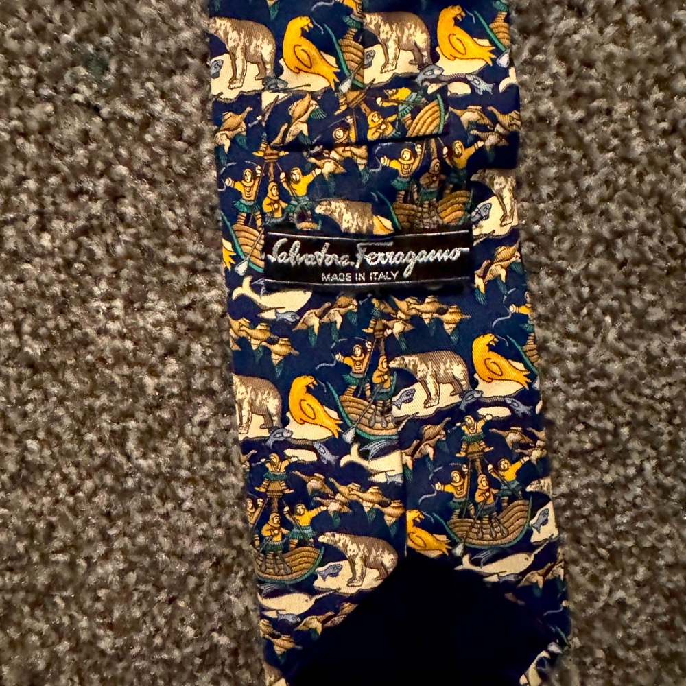 Salvatore Ferragamo neck tie